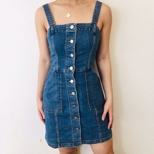 H&M denim dress